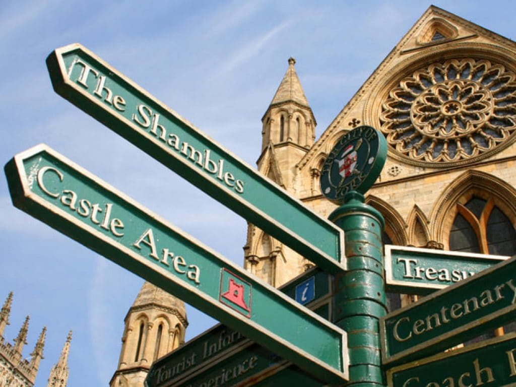 guided motorcycle tours to Europe - England, York