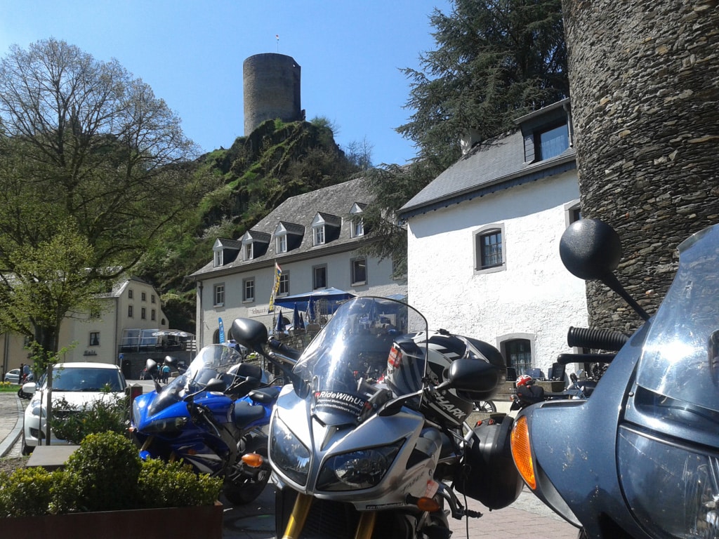 Luxembourg self guided motorcycle tour RideWithUs holidays Europe