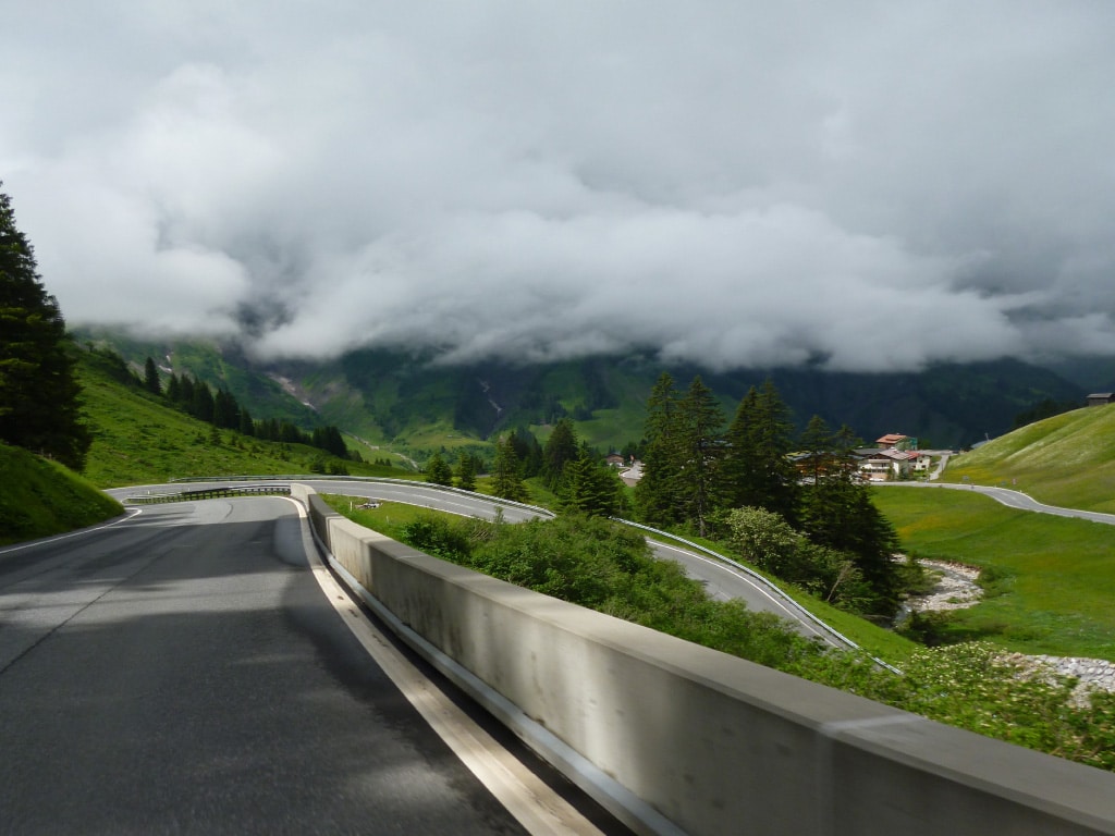 motorcycle vacations to Europe, Alps, Silvretta pass