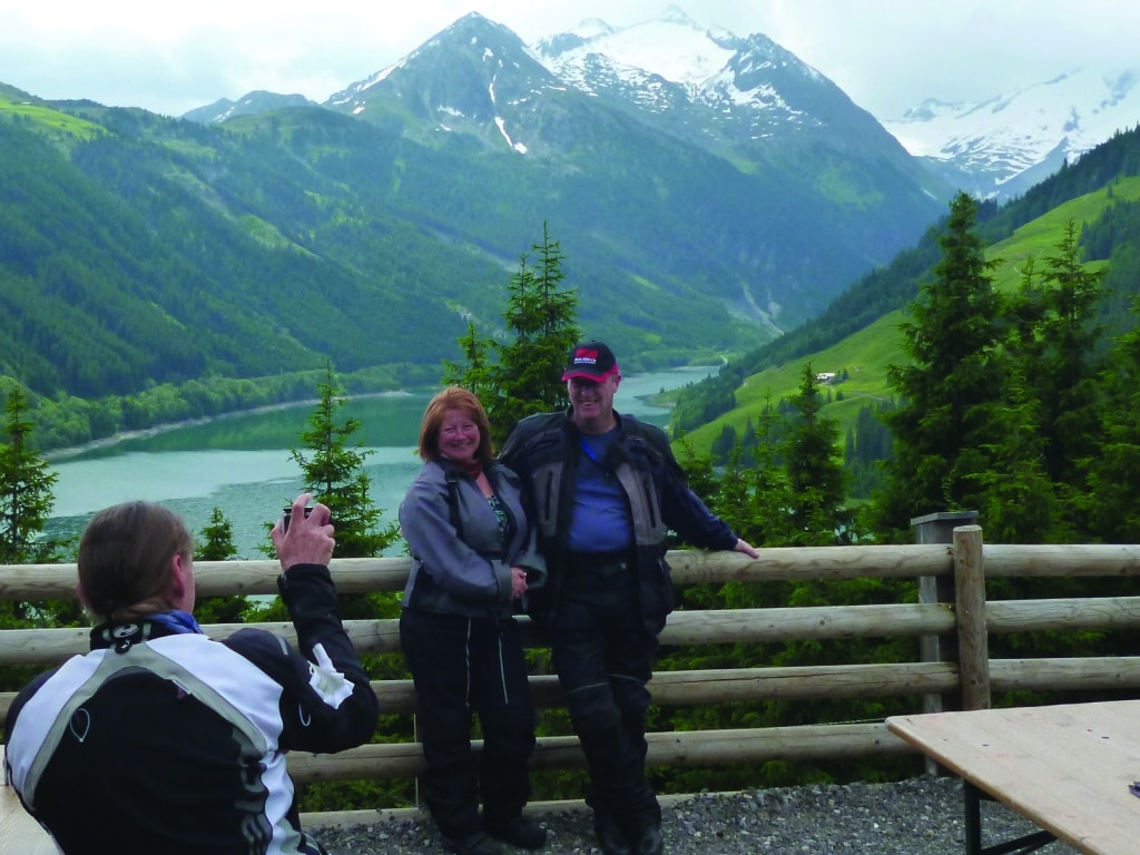 guided motorcycle tours to Europe - Austrian Alps