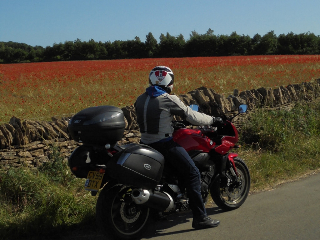england motorcycle trip